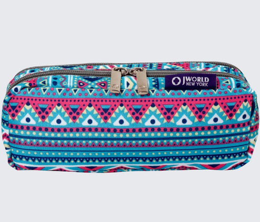 Pencil Case Mint Tribal