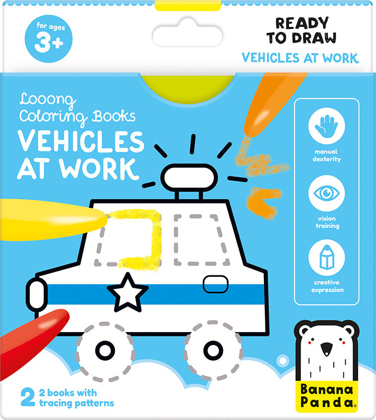 Coloring Vehicles Pack