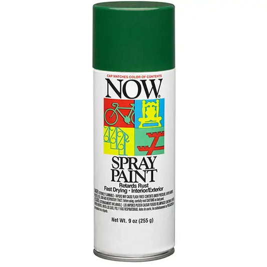 Now Spray 9oz Hunter Green