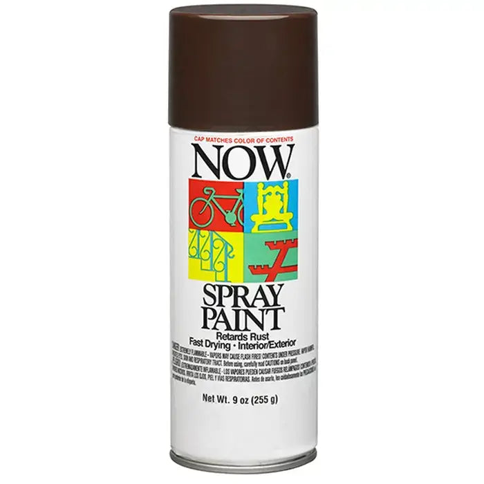Now Spray 9oz Gloss Brown