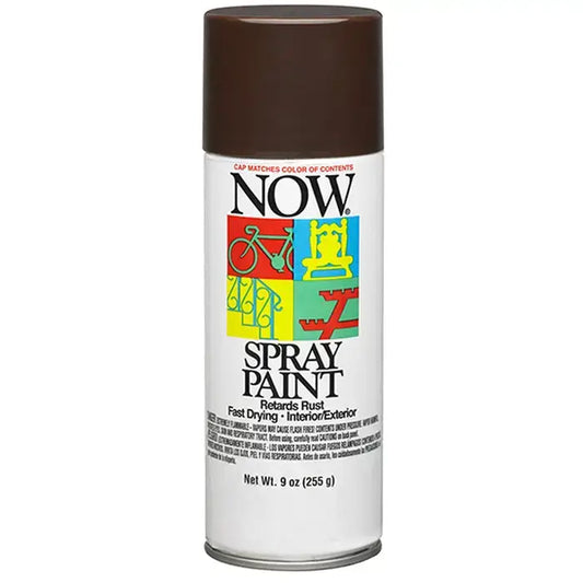 Now Spray 9oz Gloss Brown