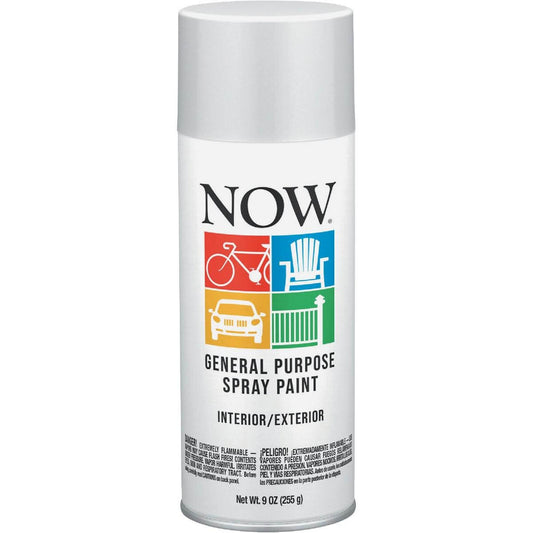 Now Spray 9oz Flat White