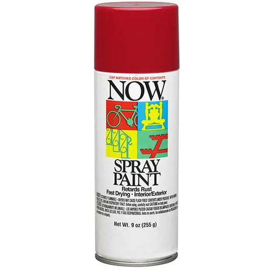 Now Spray 9oz Gloss Red