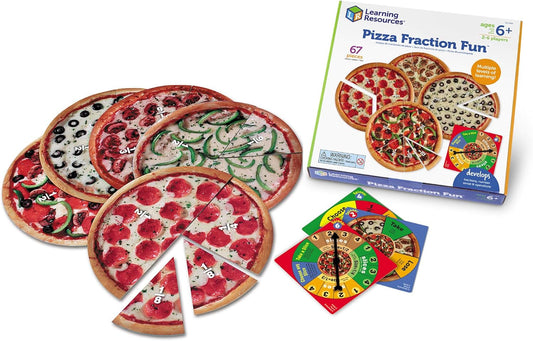 Pizza Fraction Fun [2-6 players]