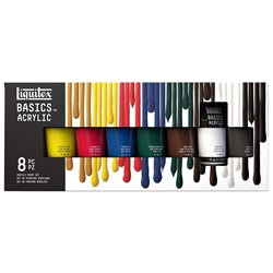 Acrylic Paint Basics Color Set [pk-8]