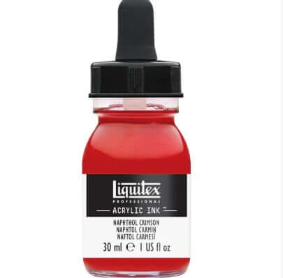 Acrylic Ink Crimson