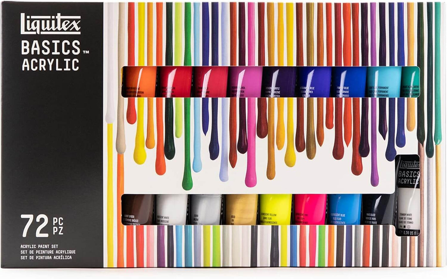 Acrylic Basics 72pcs x 22ml