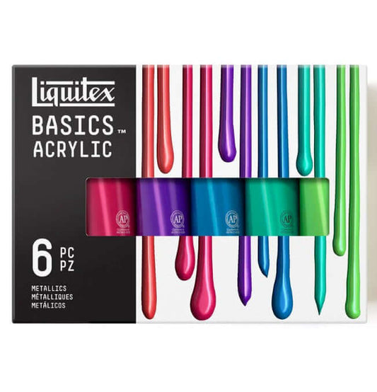 Acrylic Metallic Basics [pk-6]
