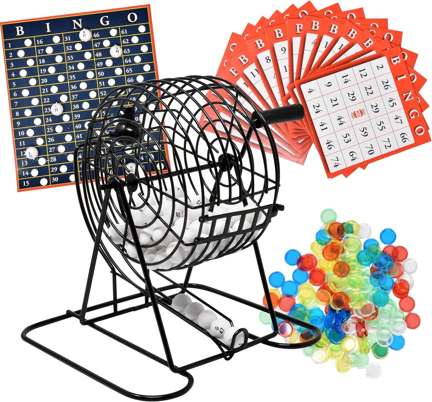 Bingo Metal Cage – Humacao School Supply