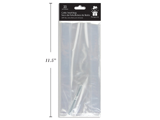 Cello Bags Clear [pk-20]