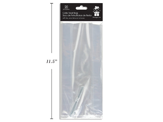 Cello Bags Clear [pk-20]