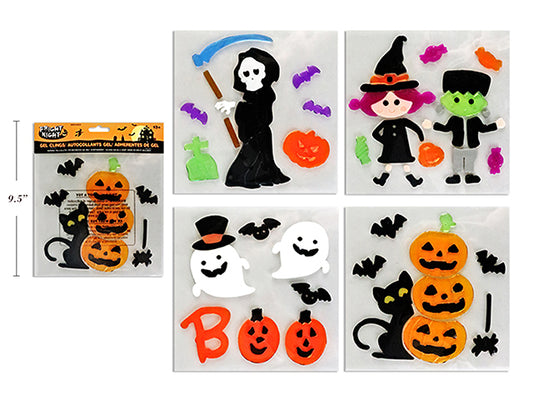 Halloween Gel Clings Window [EACH]