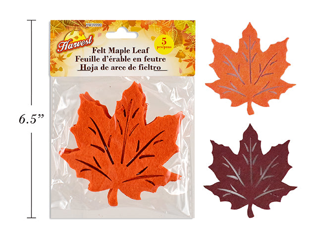 Felt Maple Leaf