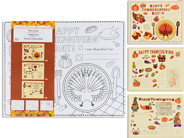 Kit Decor Your Placemat Harvest