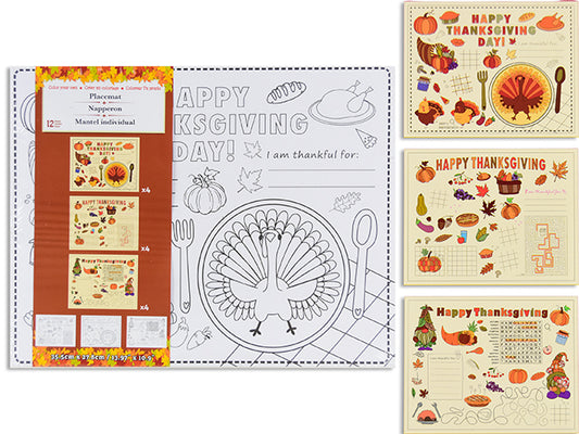 Kit Decor Your Placemat Harvest