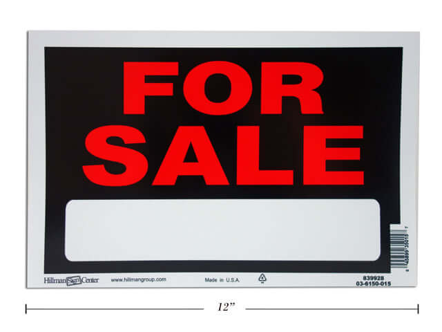 Sign For Sale