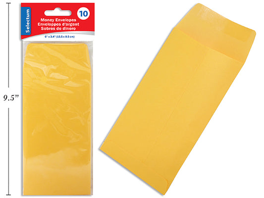 Envelopes Coin 6 x 3.4" [pk-10]