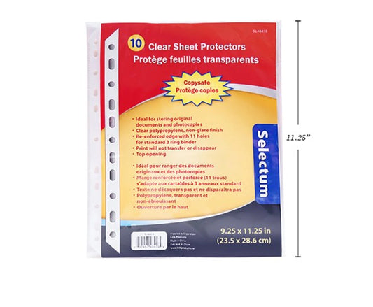 Sheet Protector [Pk-10]