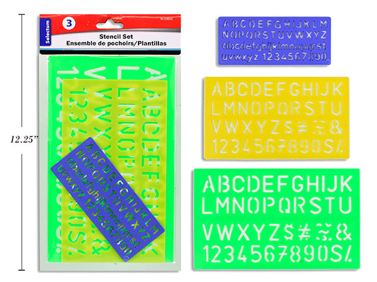 Stencil Set [pk-3]