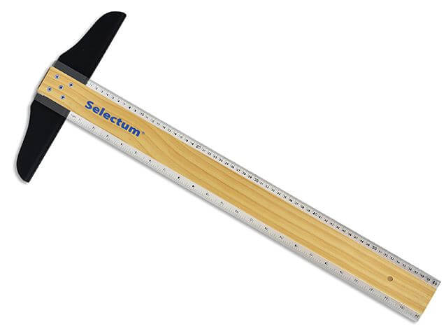 Ruler T-Square Wood 24