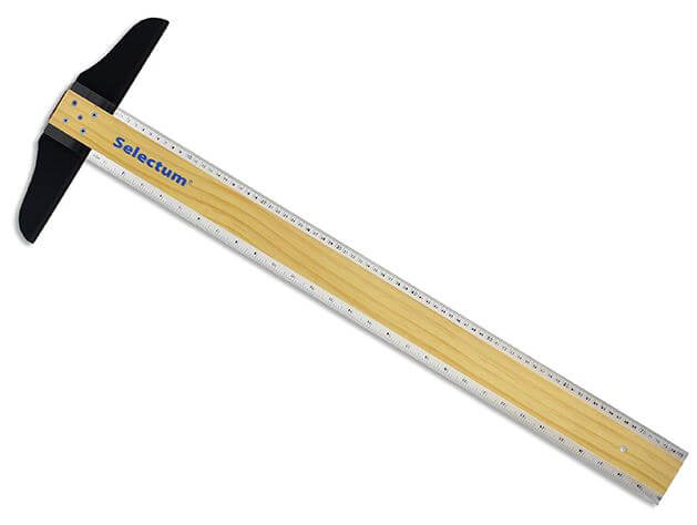 Ruler T-Square Wood 30