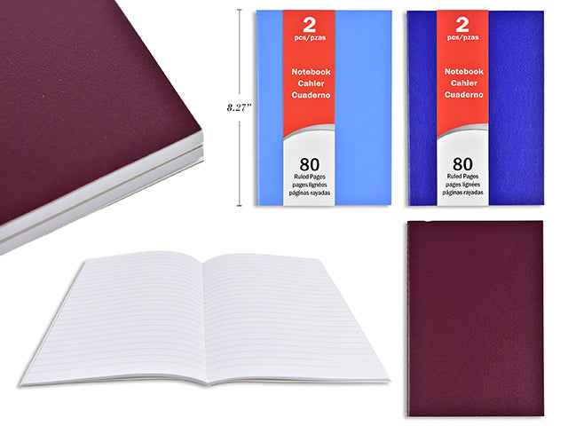 Notebooks 5x8" [pk-2]