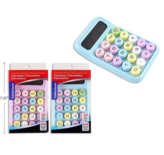 Calculator Pastel Colors