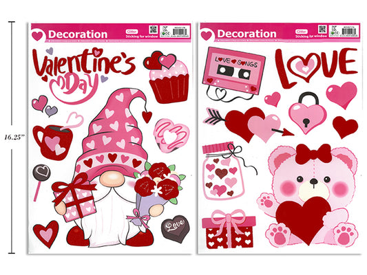 Valentine Window Clings [EACH]