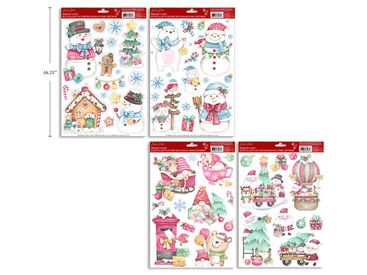 Window Clings Xmas