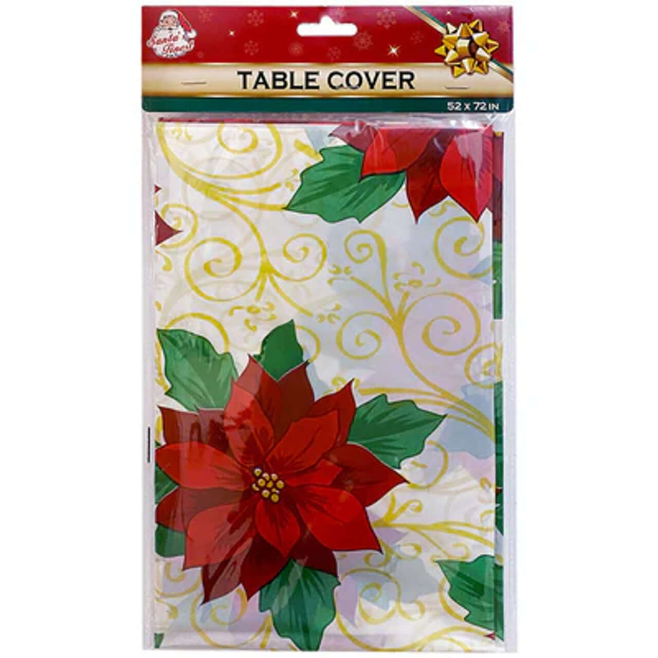 Tablecover 52x72in Poinsettia