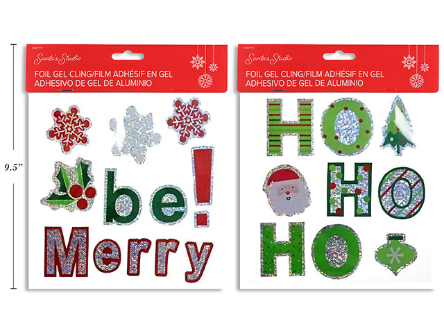 Xmas Gel Cling Decoration [EACH]
