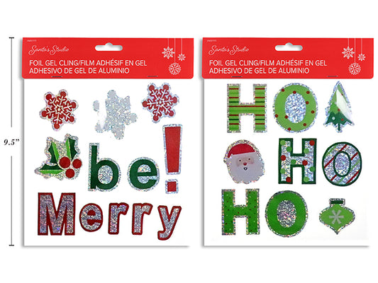 Xmas Gel Cling Decoration [EACH]