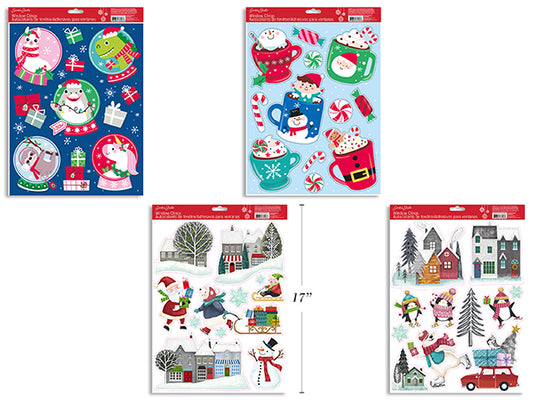 Window Dec Christmas [EACH]