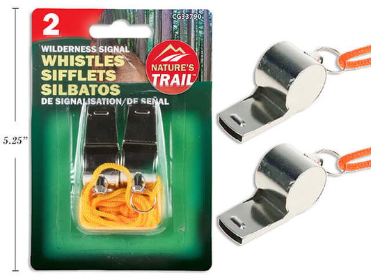 Whistle w/Lanyard [pk-2]