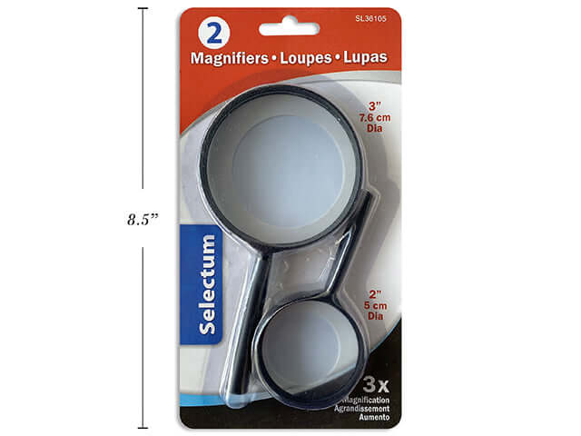 Magnifiers 2" & 3" [pk-2]