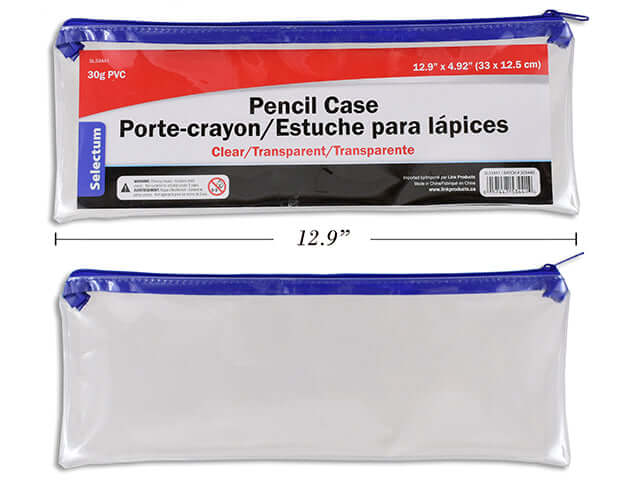 Pencil Case Clear Long