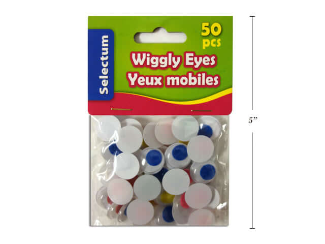 Wiggly Eyes 15mm (pk-50)