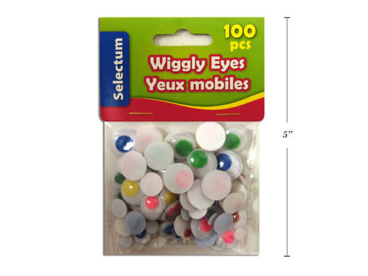 Wiggly Eyes Colors Asst