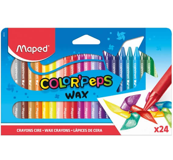 Crayons Triangular Maped [bx-24]