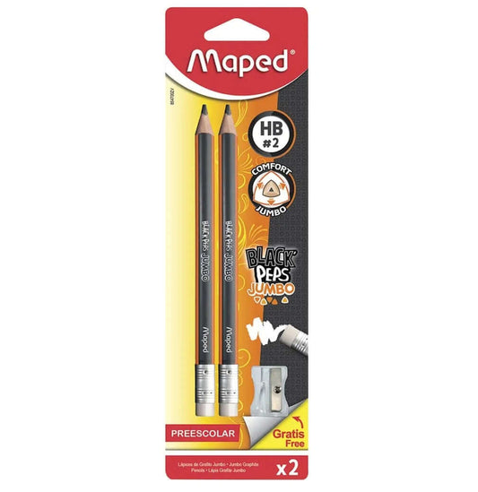 Pencil Jumbo w/Sharpener