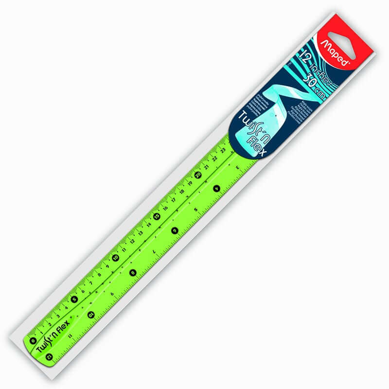 ๐ Ruler Ruler Flexible TwiSt'n Flex โ Humacao School Supply