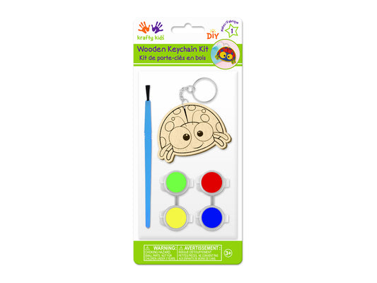 Craft Keychain Ladubug