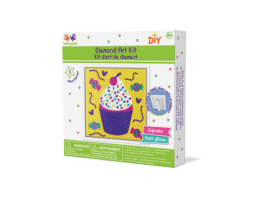 Diamond Art Cupcake