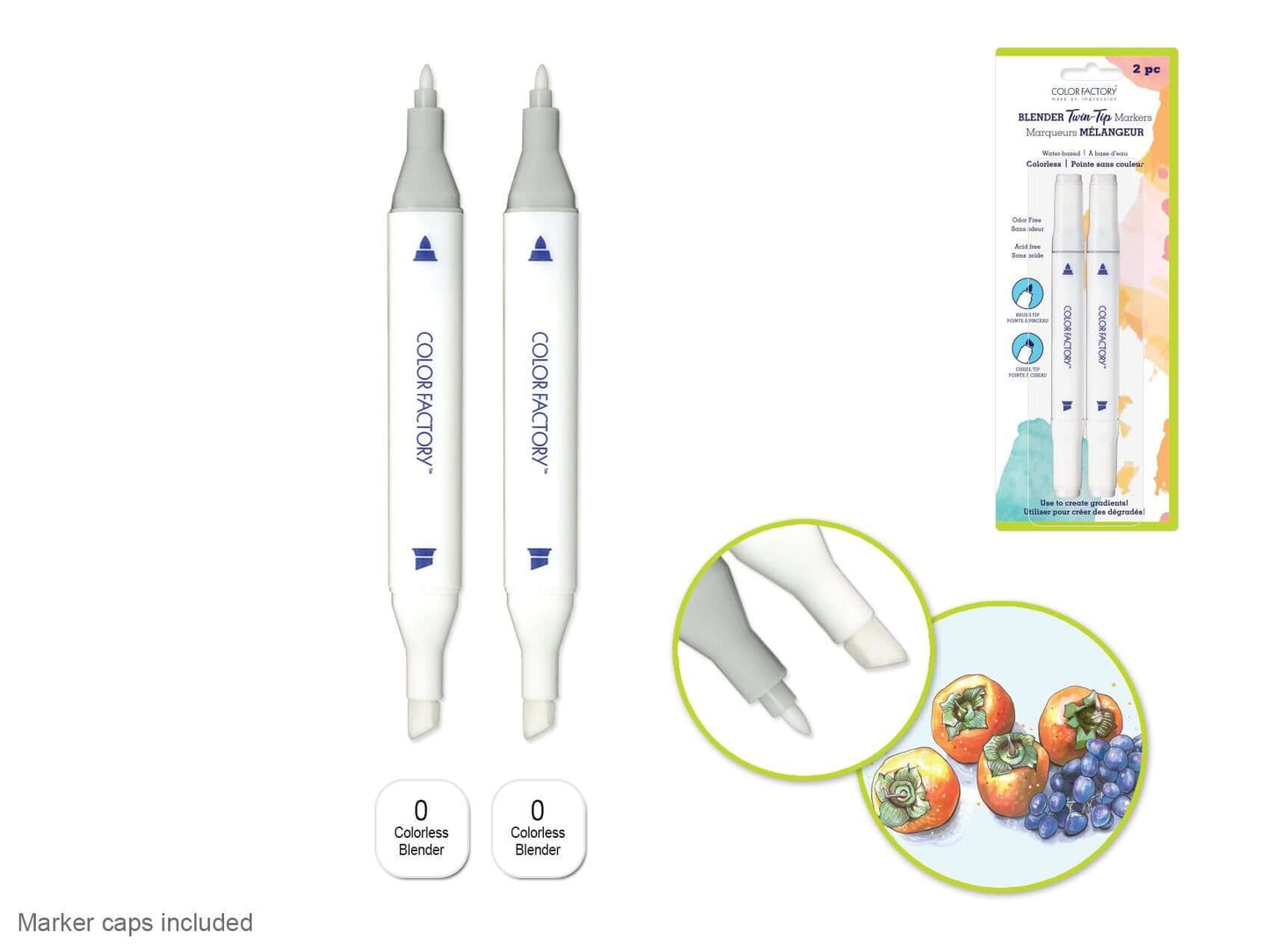 Marker Twin Tip Blender [pk-2]