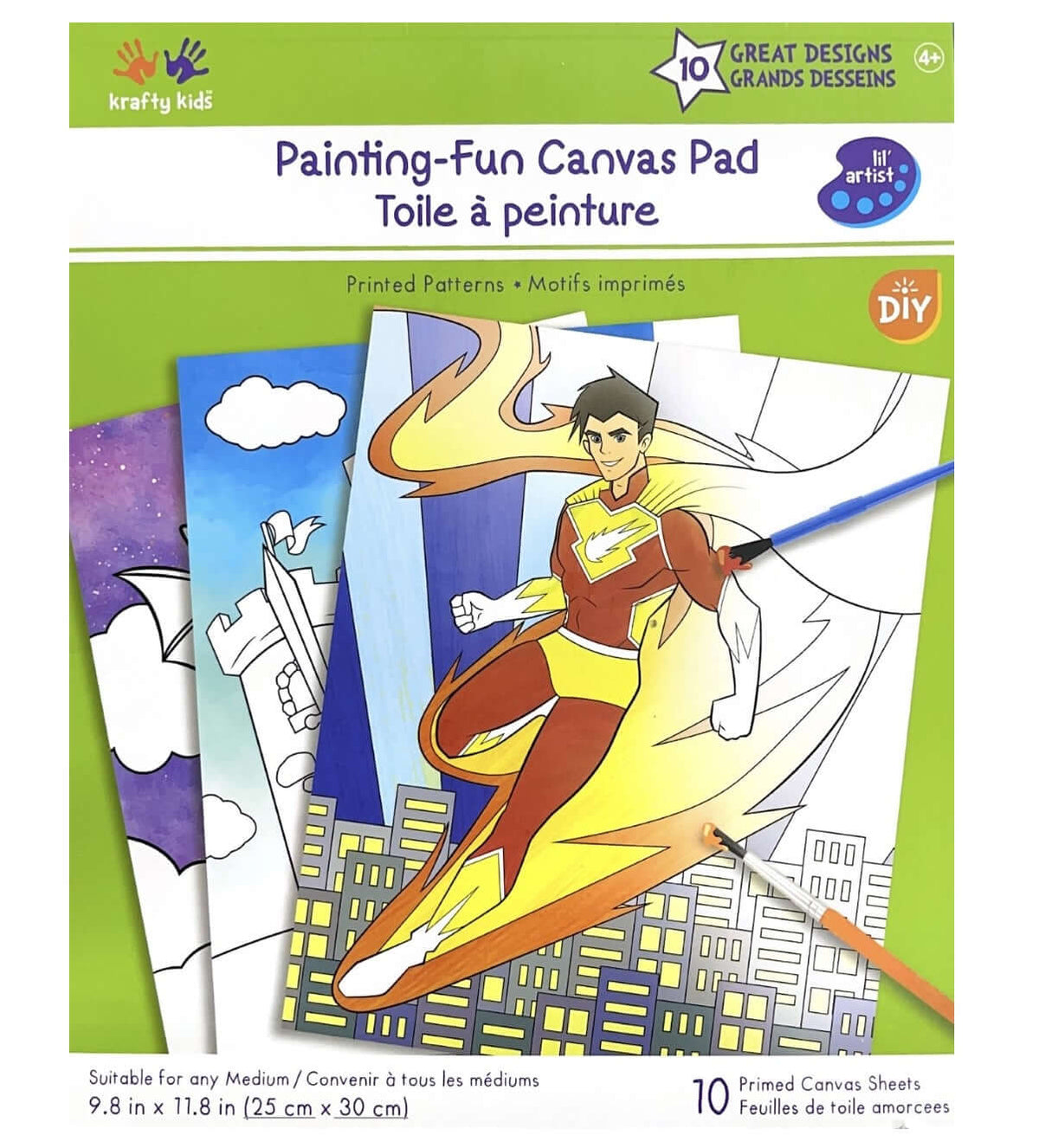 Fun Canvas Patch Fun Canvas Pad – Humacao School Supply