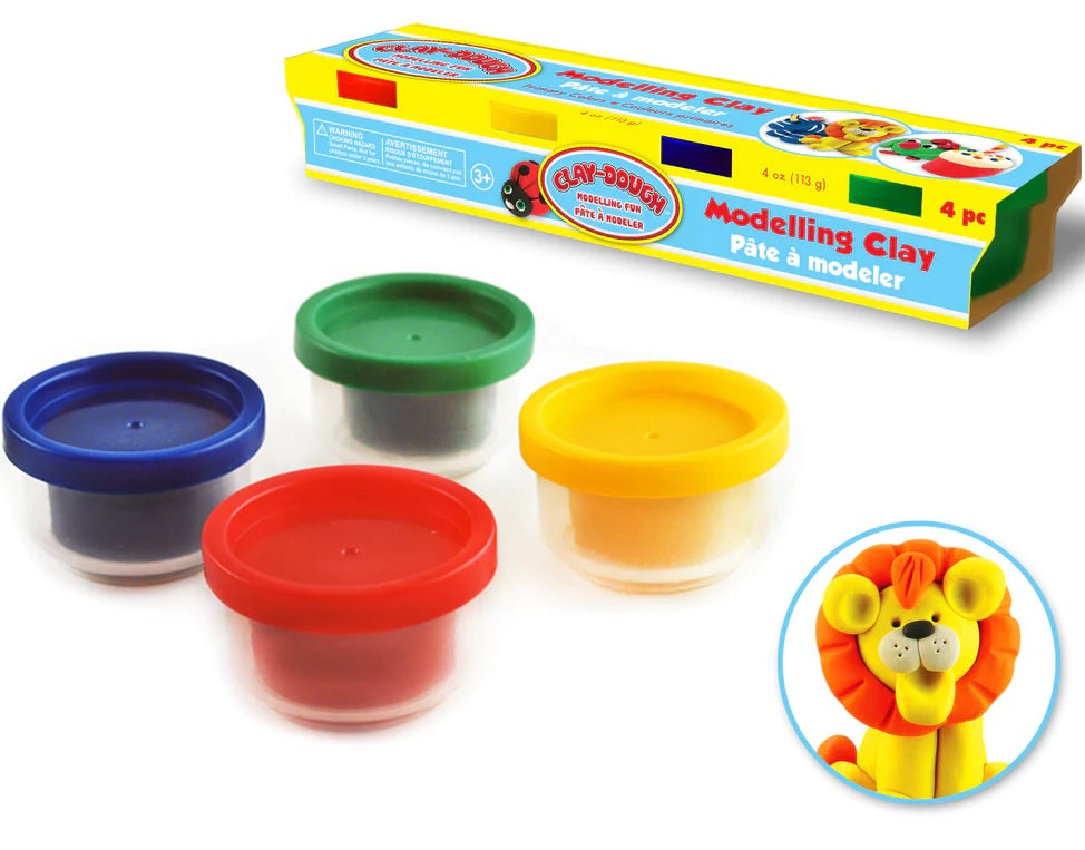 Clay Dough Mini [pk-4]