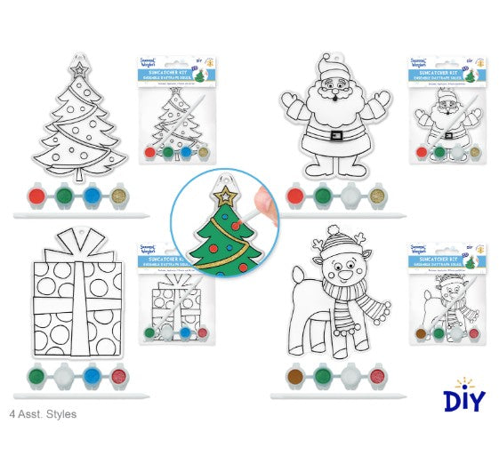 Seasonal Wonders: DIY 3D Suncatcher w/3 Paints [EACH]