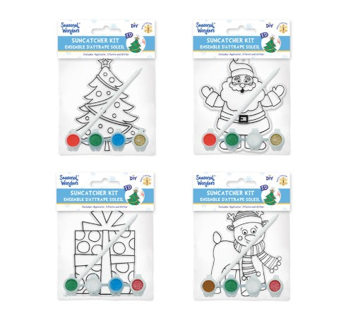 Seasonal Wonders: DIY 3D Suncatcher w/3 Paints [EACH]