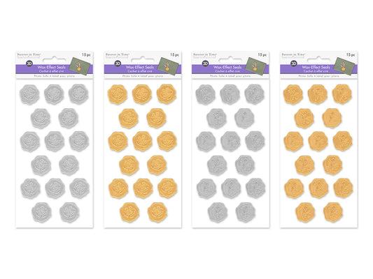 Stickers Wax-Effect Floral