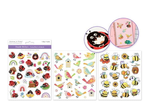 Stickers Flying Friends